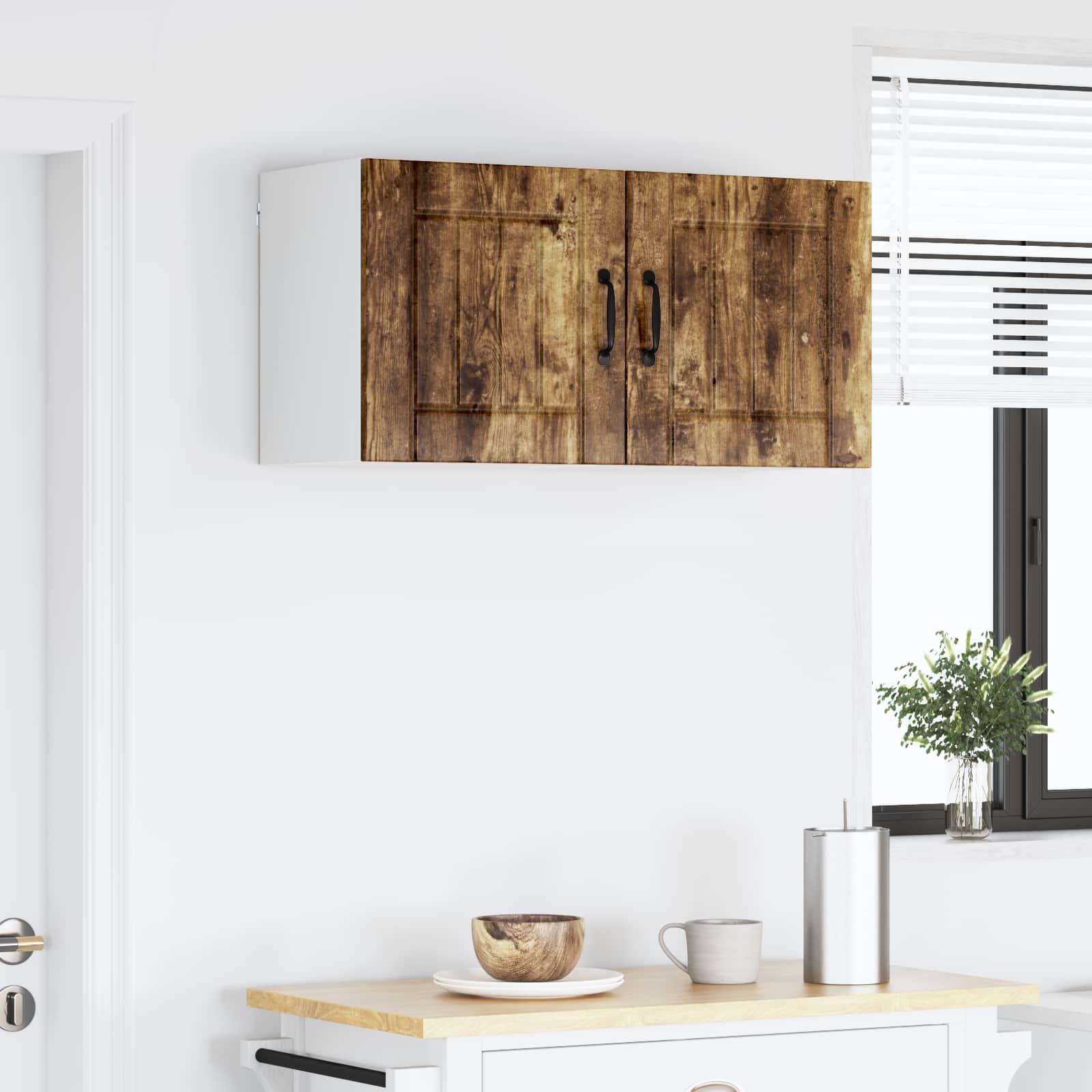 Ormar za Zid Lucca Dimljeni hrast 80 x 31 x 40 cm