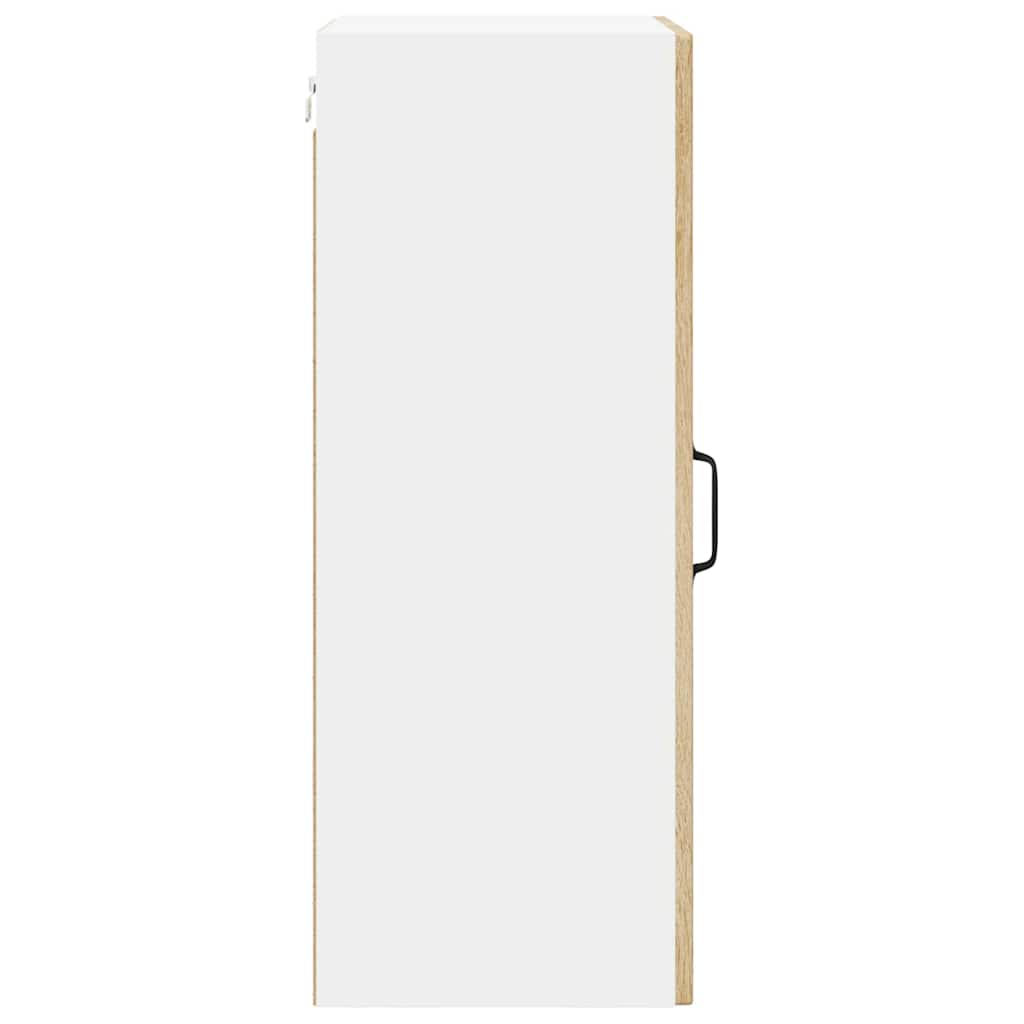 Zidni stakleni ormarić Lucca 2 pcs Hrast sonoma 40 x 31 x 80 cm