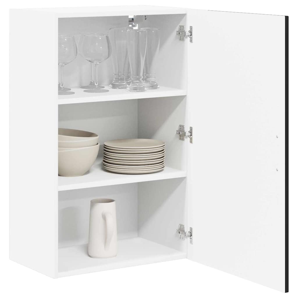 Ormar za Zid Lucca Crna 50 x 31 x 80 cm Konstruirano drvo