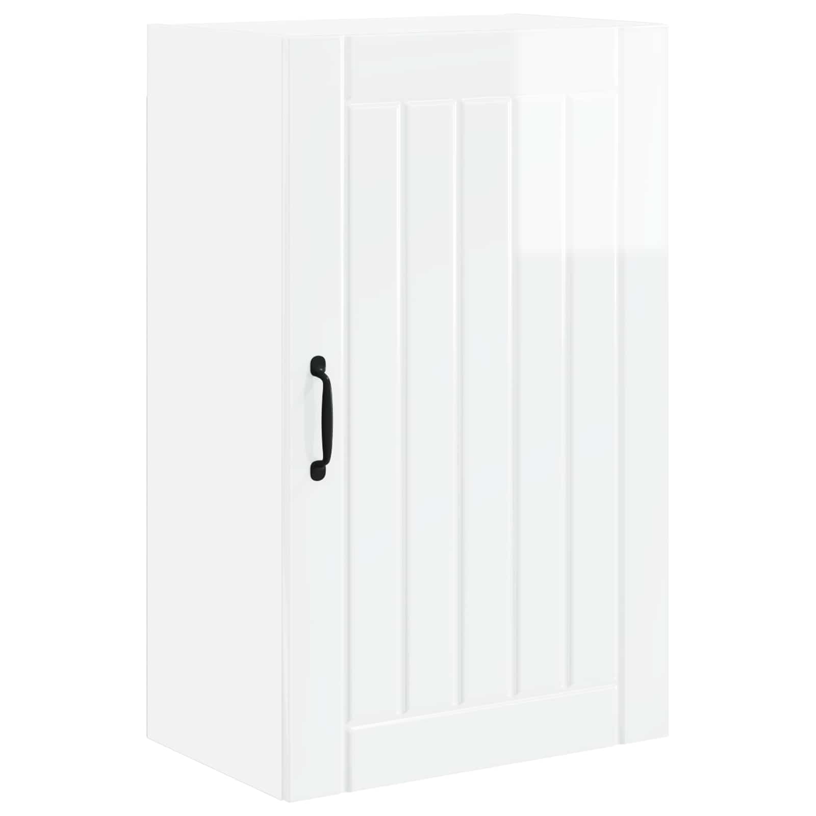 Ormar za Zid Lucca Bijela visokog sjaja 50 x 31 x 80 cm
