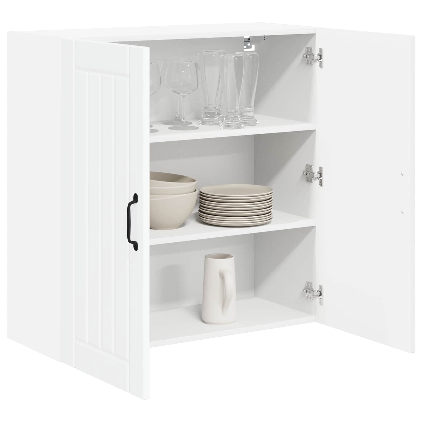 Ormar za Zid Lucca Bijela 80 x 31 x 80 cm Konstruirano drvo
