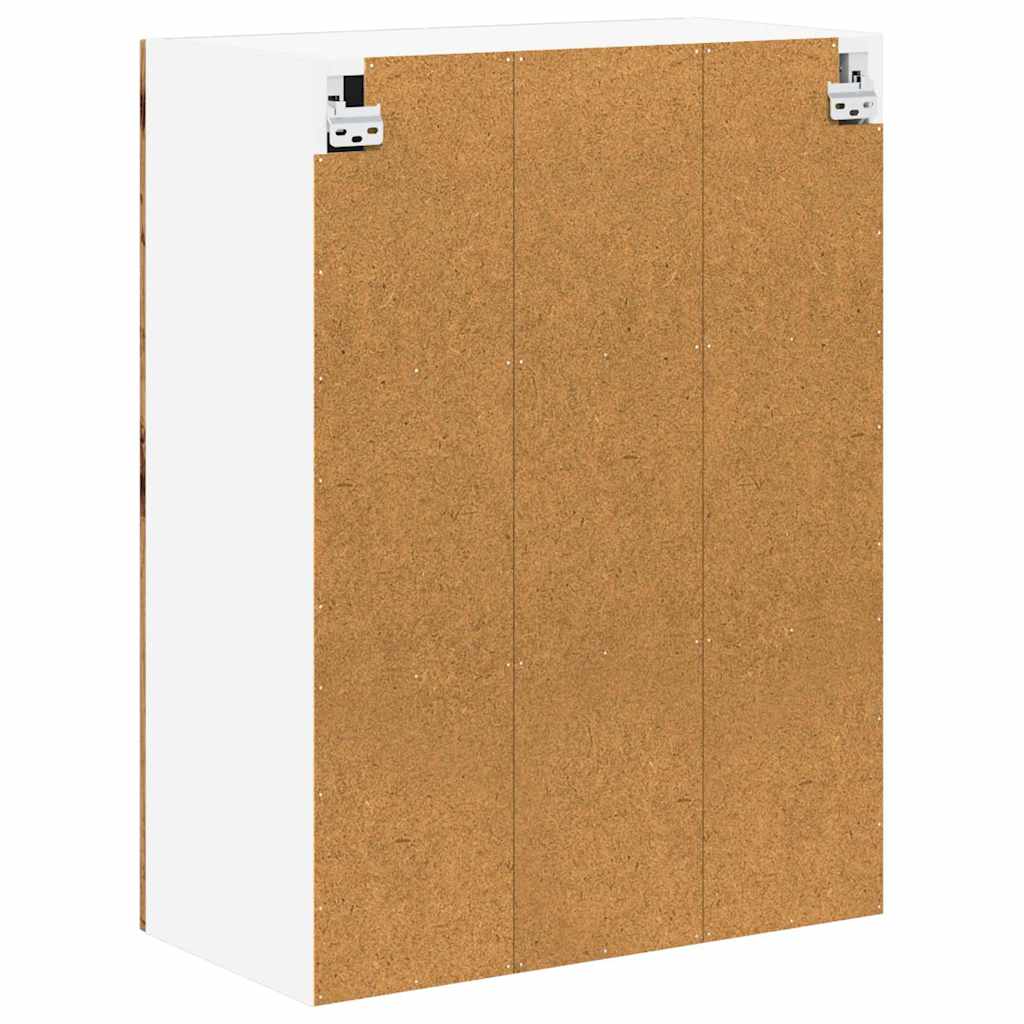 Zidni stakleni ormarić Lucca Staro drvo 60 x 31 x 80 cm