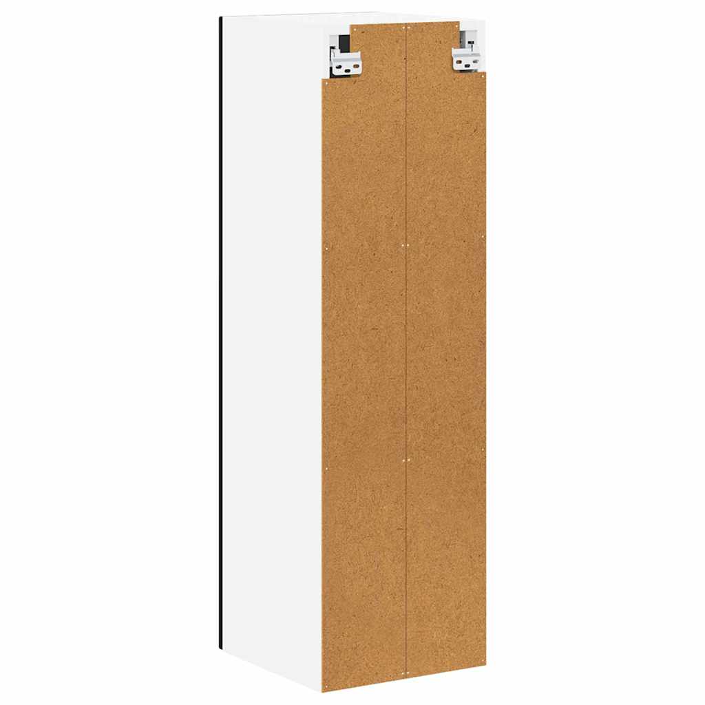 Ormar za Zid Lucca Crna 30 x 31 x 100 cm Konstruirano drvo