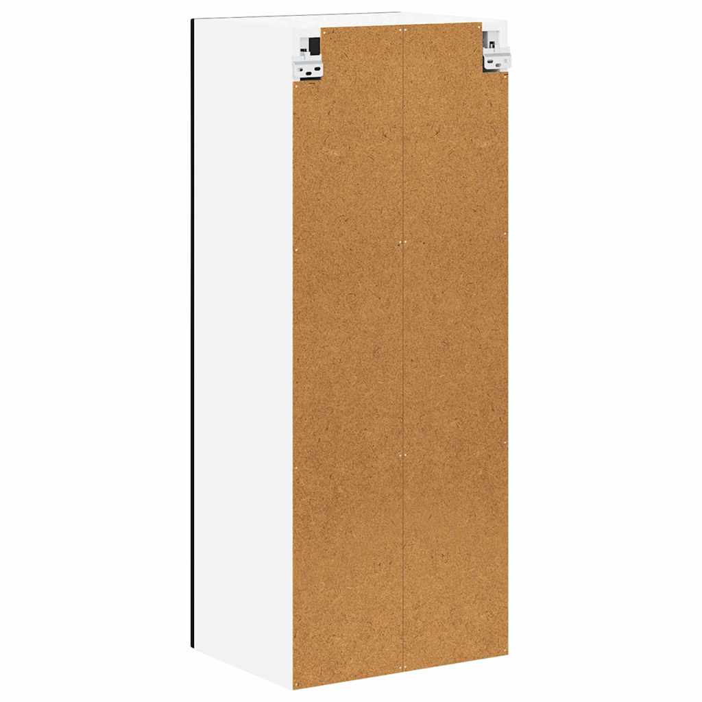 Ormar za Zid Lucca Crna 40 x 31 x 100 cm Konstruirano drvo