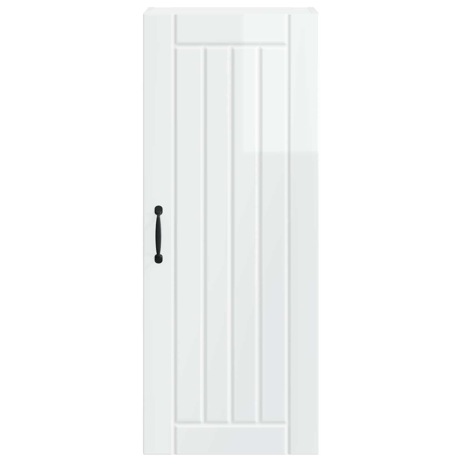 Ormar za Zid Lucca Bijela visokog sjaja 40 x 31 x 100 cm