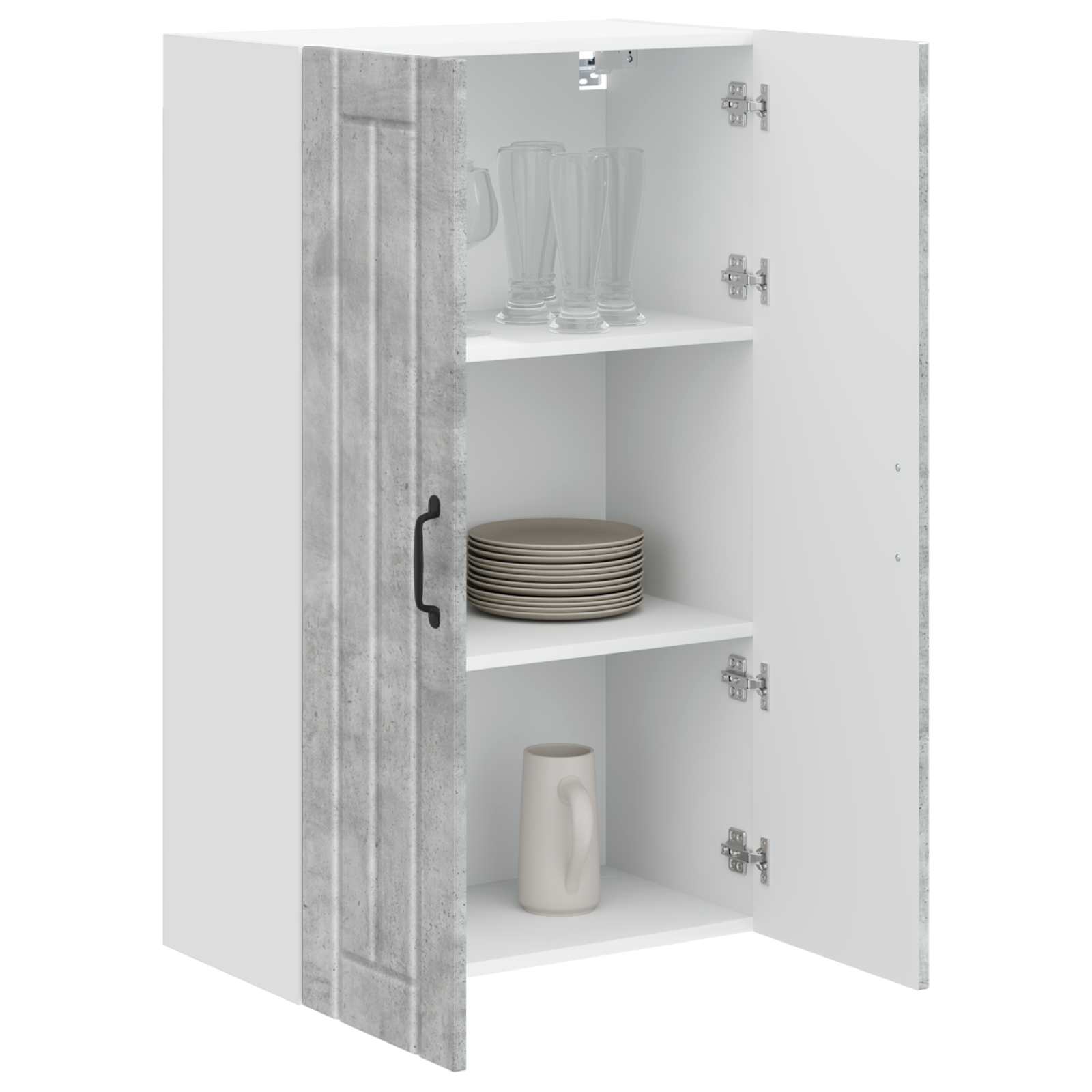 Ormar za Zid Lucca Betonska siva 60 x 31 x 100 cm
