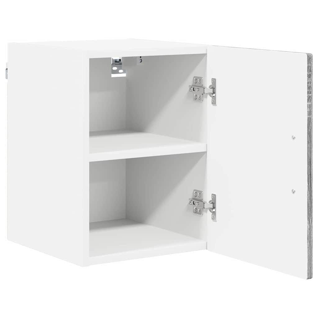 Ormar za Zid 2 pcs Siva Sonoma 30 x 31 x 40 cm