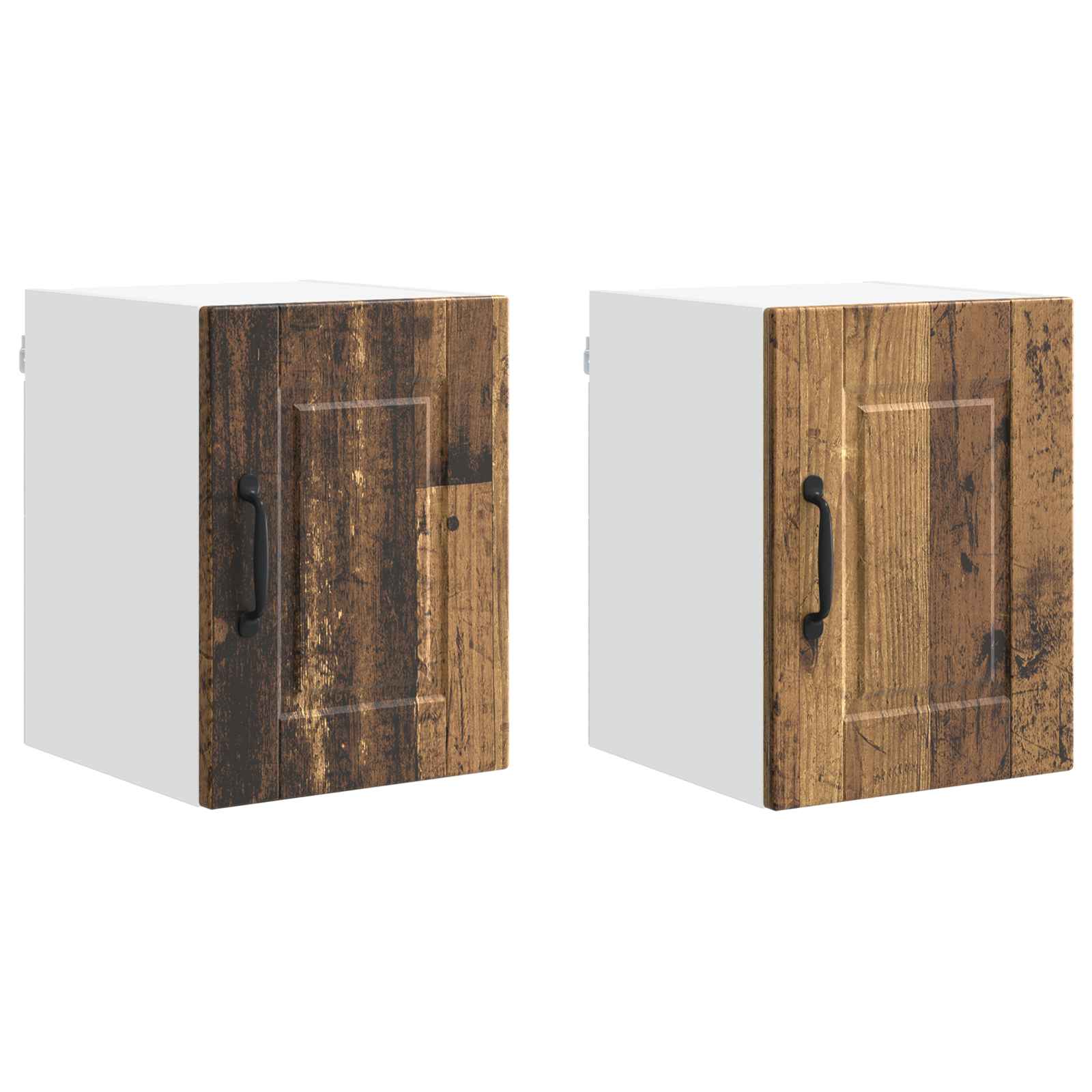 Ormar za Zid 2 pcs Staro drvo 30 x 31 x 40 cm Konstruirano drvo