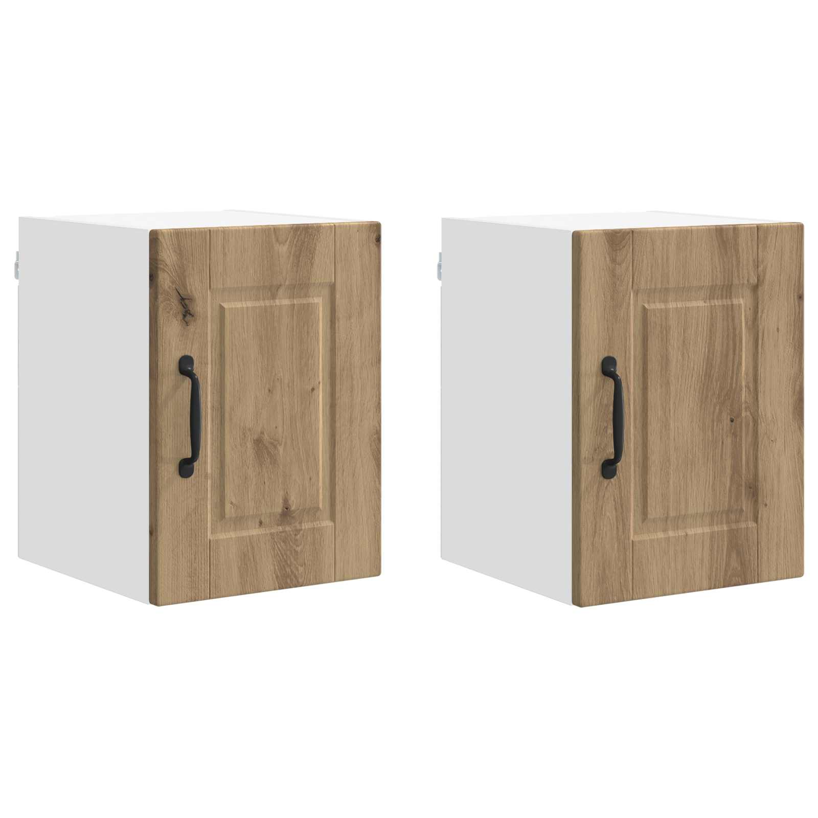 Ormar za Zid 2 pcs Umjetnički hrast 30 x 31 x 40 cm
