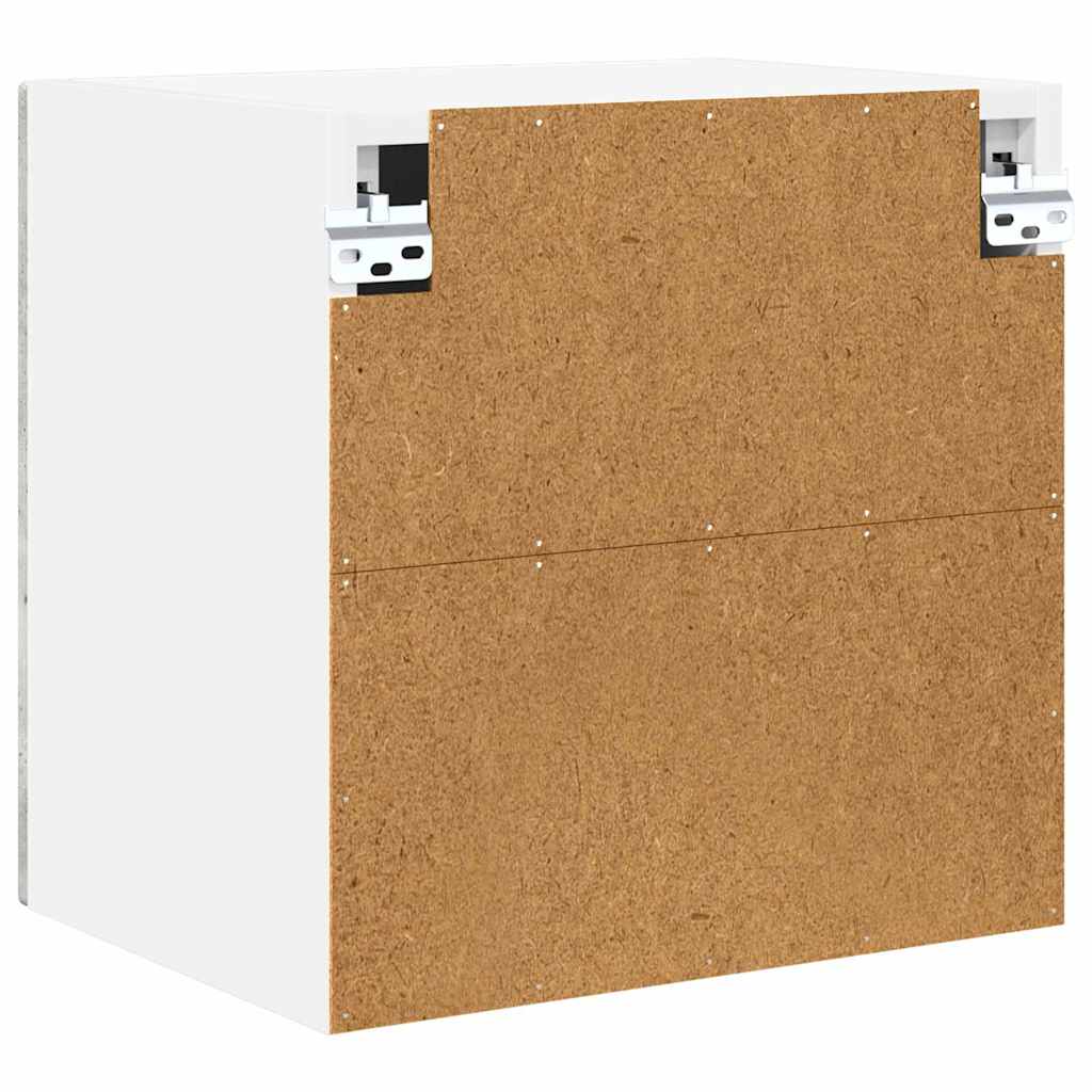 Ormar za Zid Betonski sivi 40 x 31 x 40 cm Konstruirano drvo