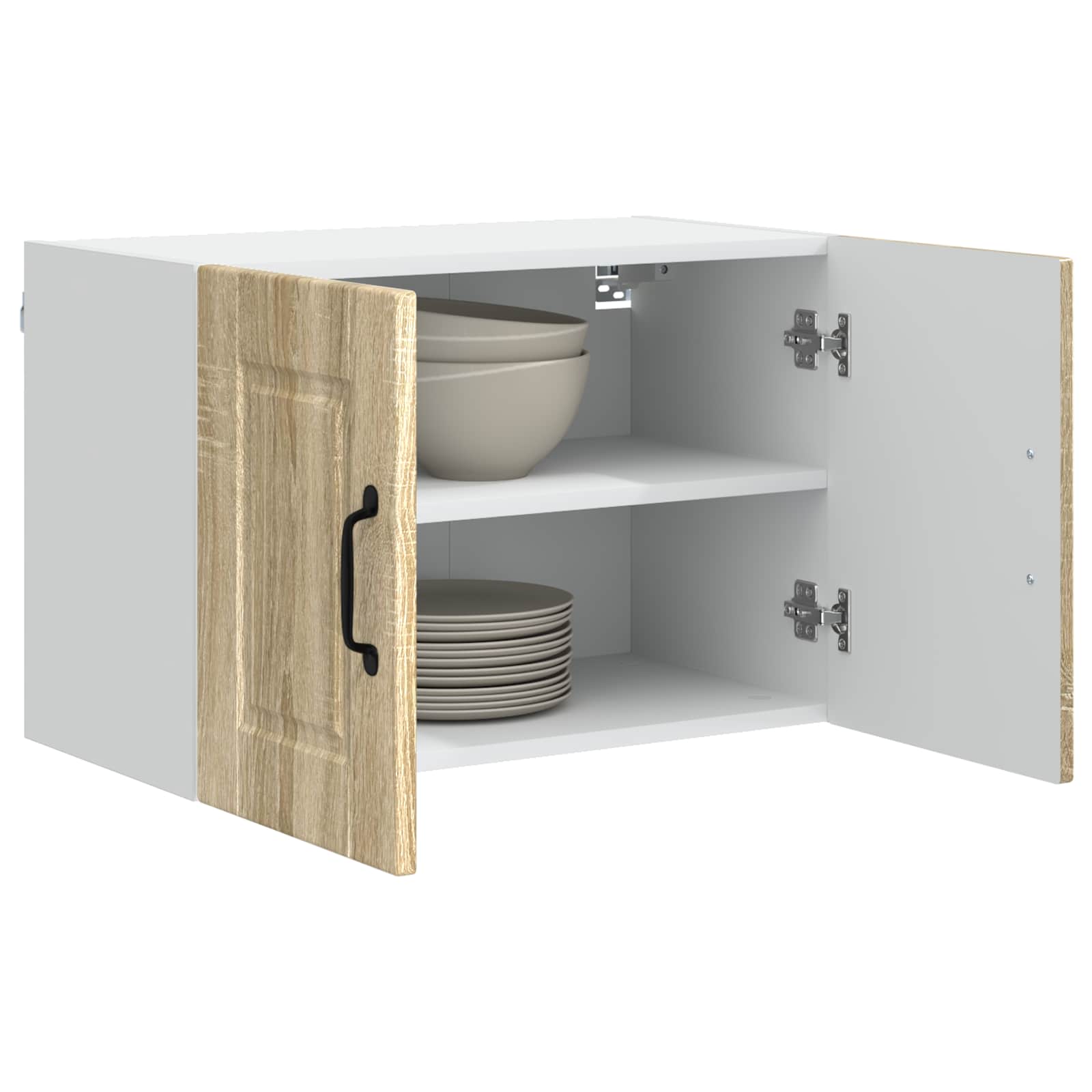 Ormar za Zid 2 pcs Sonoma hrast 60 x 31 x 40 cm