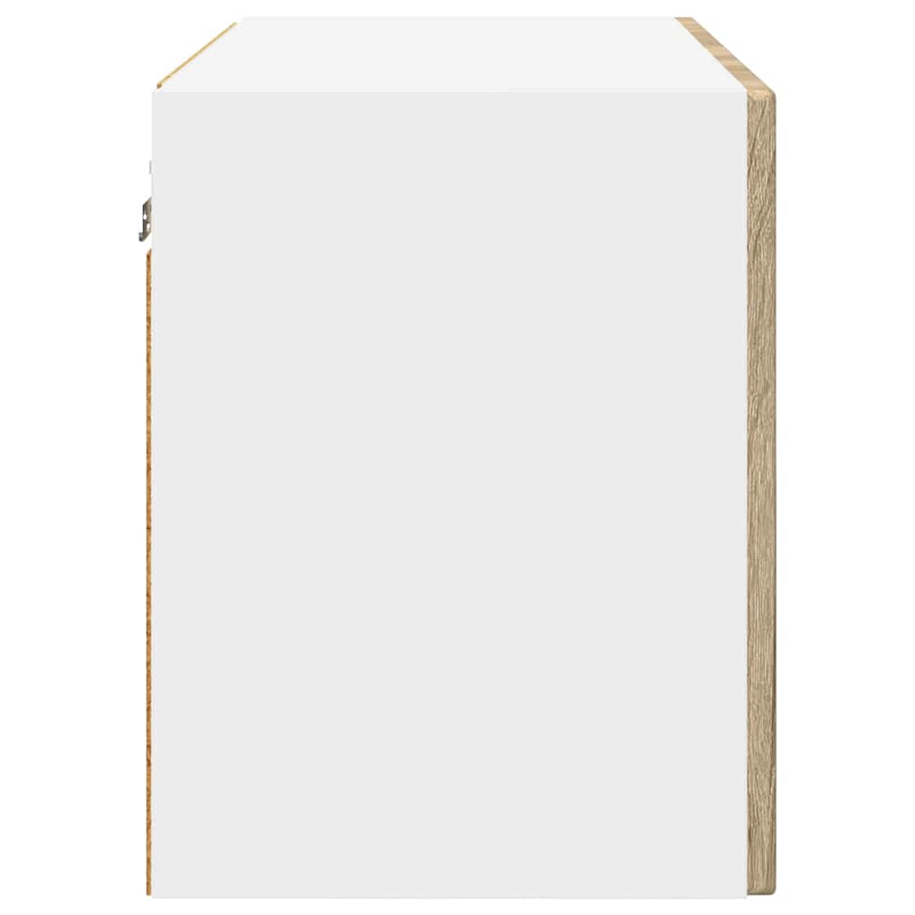 Ormar za Zid 2 pcs Sonoma hrast 60 x 31 x 40 cm