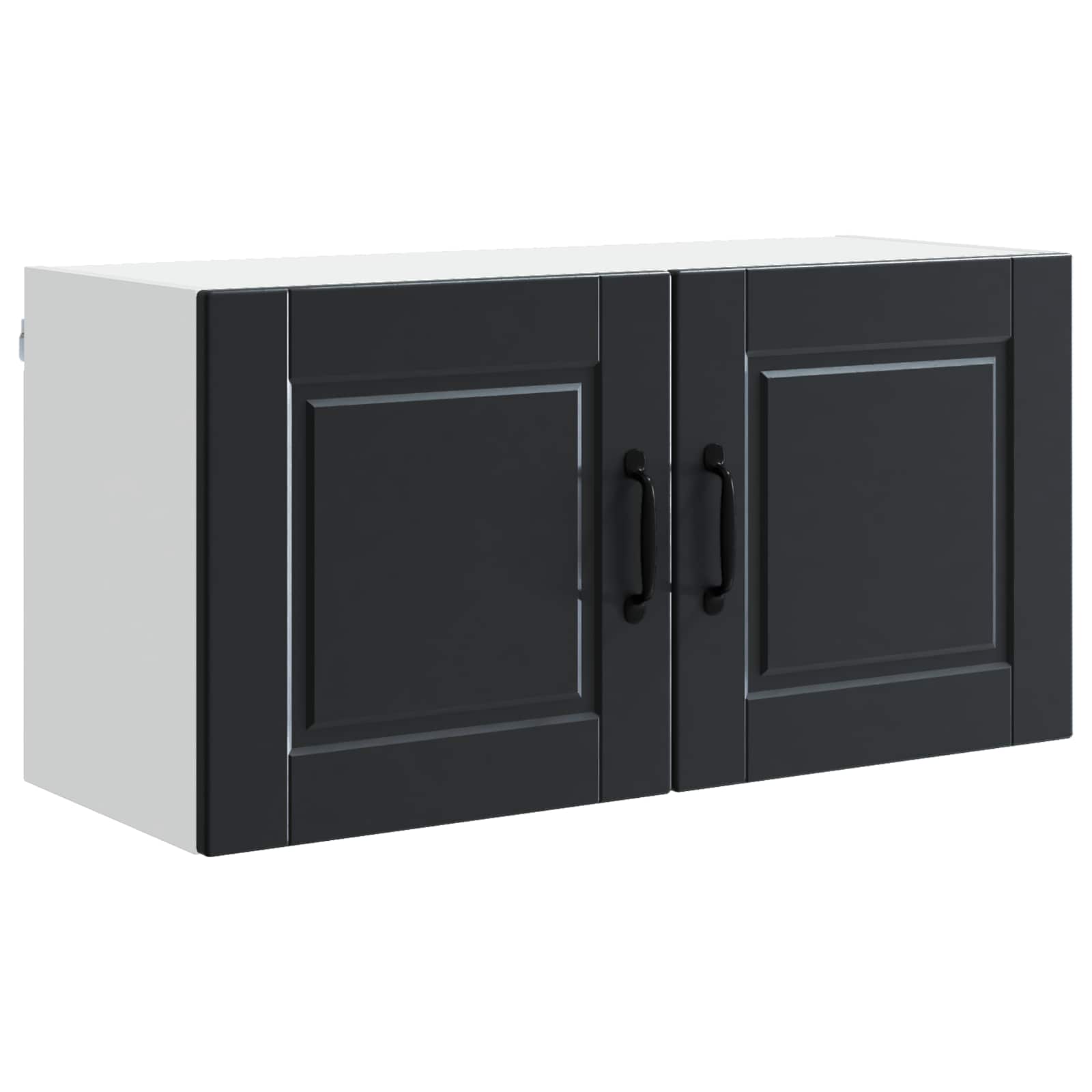 Ormar za Zid Crna 80 x 31 x 40 cm Konstruirano drvo