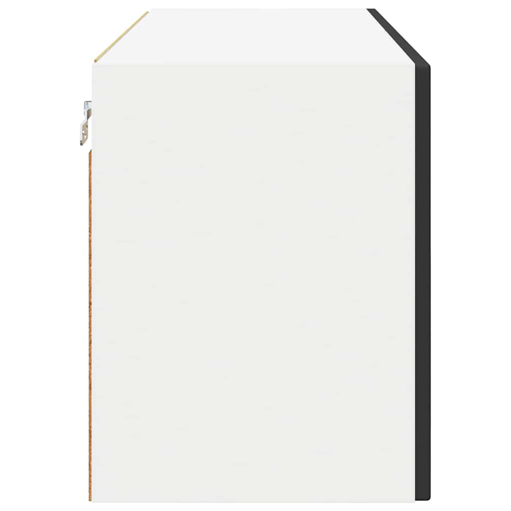 Ormar za Zid Crna 80 x 31 x 40 cm Konstruirano drvo