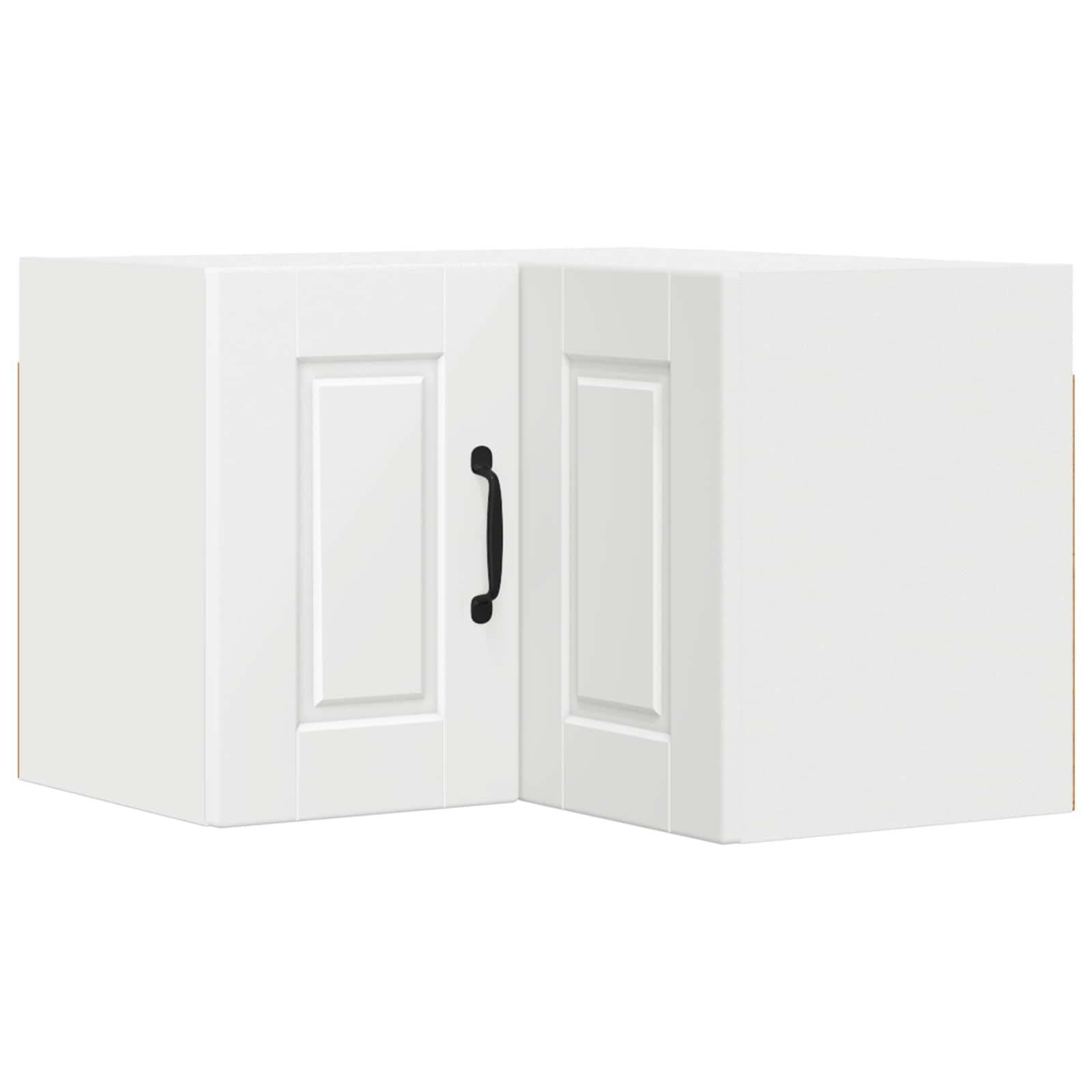 Zidni kutni ormar Bijelo 57 x 57 x 40 cm Konstruirano drvo