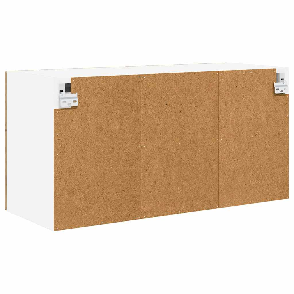 Zidni stakleni ormarić Umjetnički hrast 60 x 31 x 40 cm