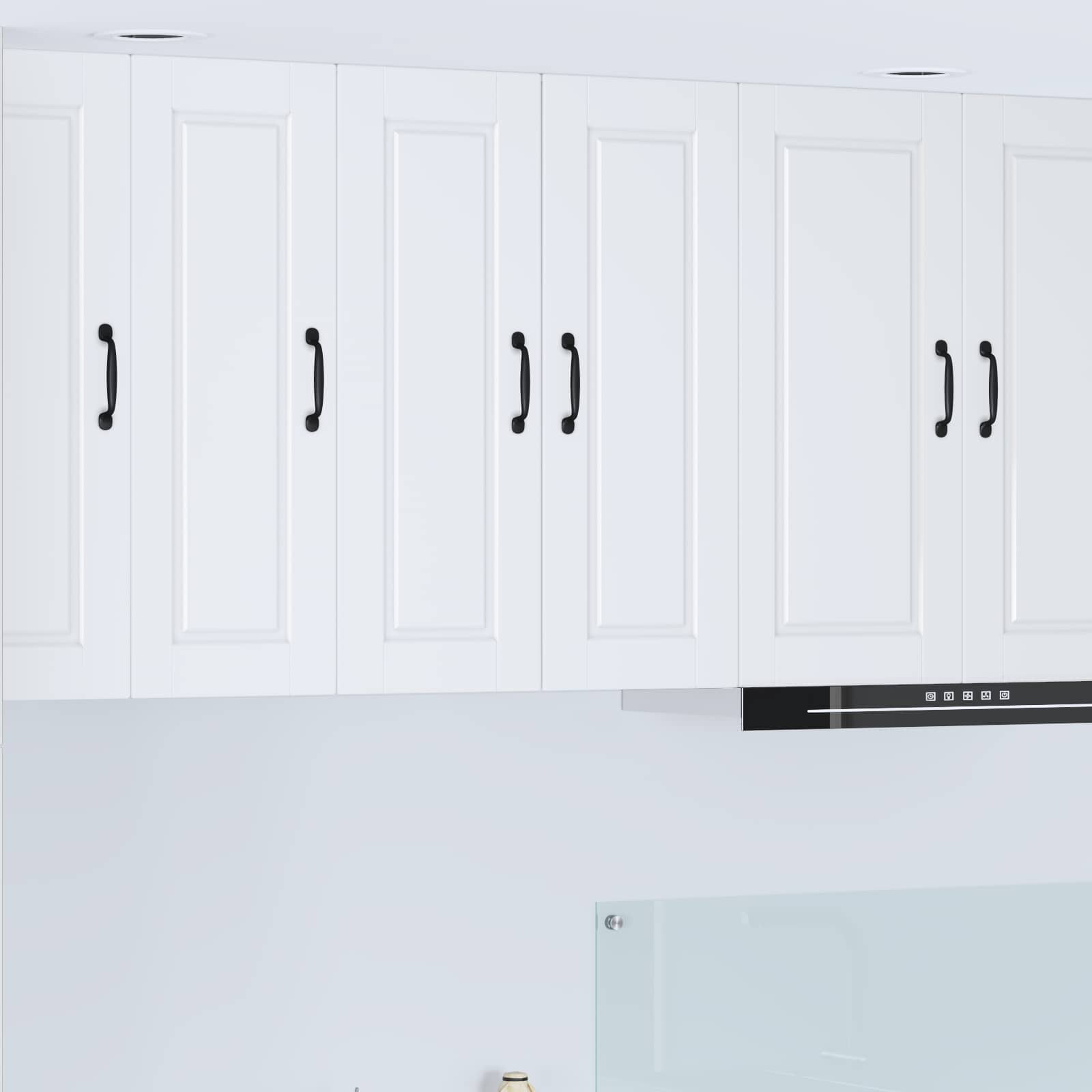 Ormar za Zid 2 pcs Bijelo 30 x 31 x 80 cm Konstruirano drvo