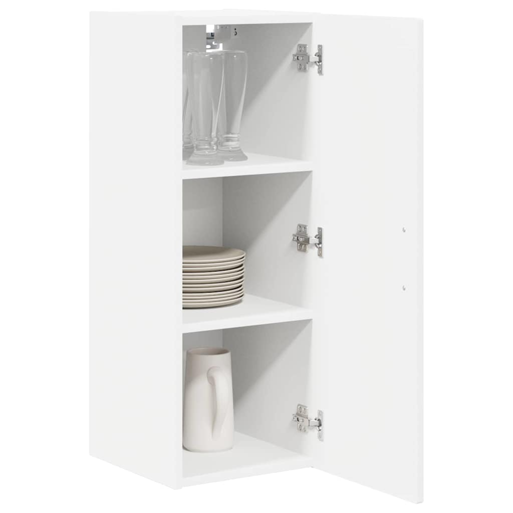 Ormar za Zid 2 pcs Bijelo 30 x 31 x 80 cm Konstruirano drvo