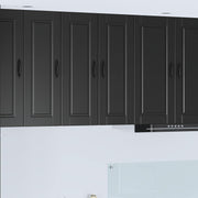 Ormar za Zid Crna 30 x 31 x 80 cm Konstruirano drvo