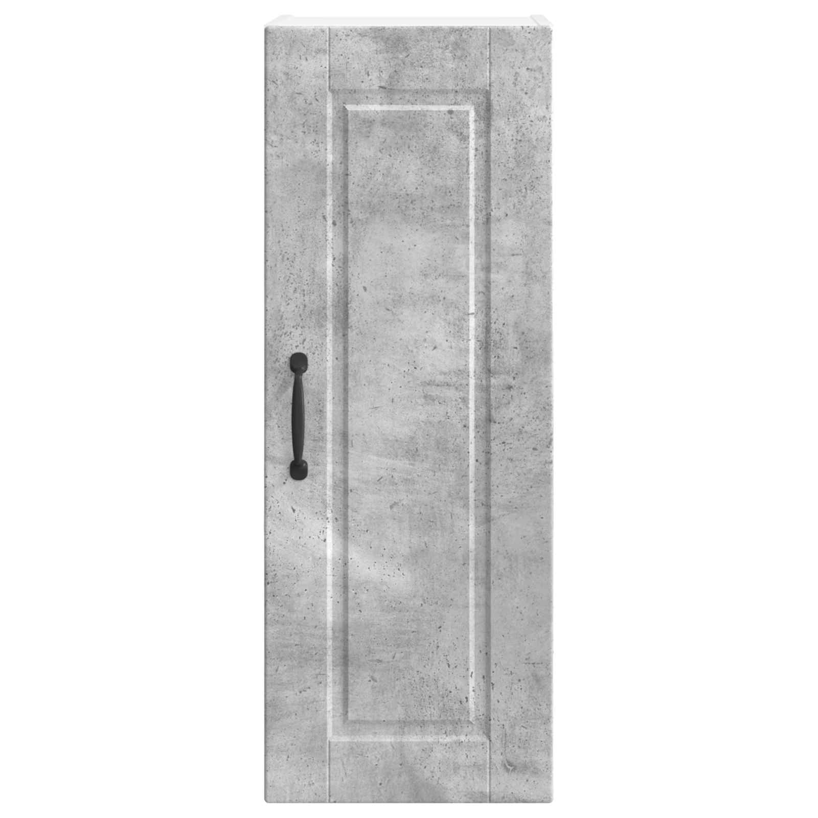 Ormar za Zid Betonski sivi 30 x 31 x 80 cm Konstruirano drvo