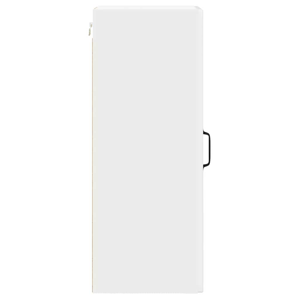 Ormar za Zid 2 pcs Visoki sjaj bijela 30 x 31 x 80 cm