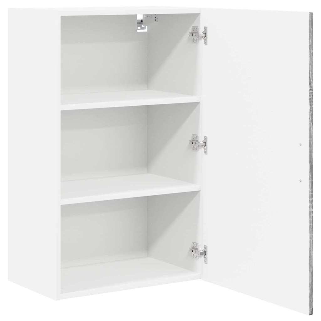 Ormar za Zid Siva Sonoma 50 x 31 x 80 cm Konstruirano drvo