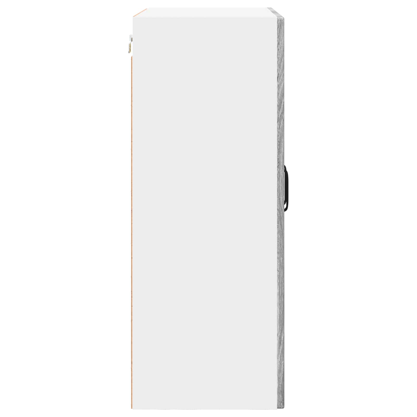 Ormar za Zid Siva Sonoma 60 x 31 x 80 cm Konstruirano drvo