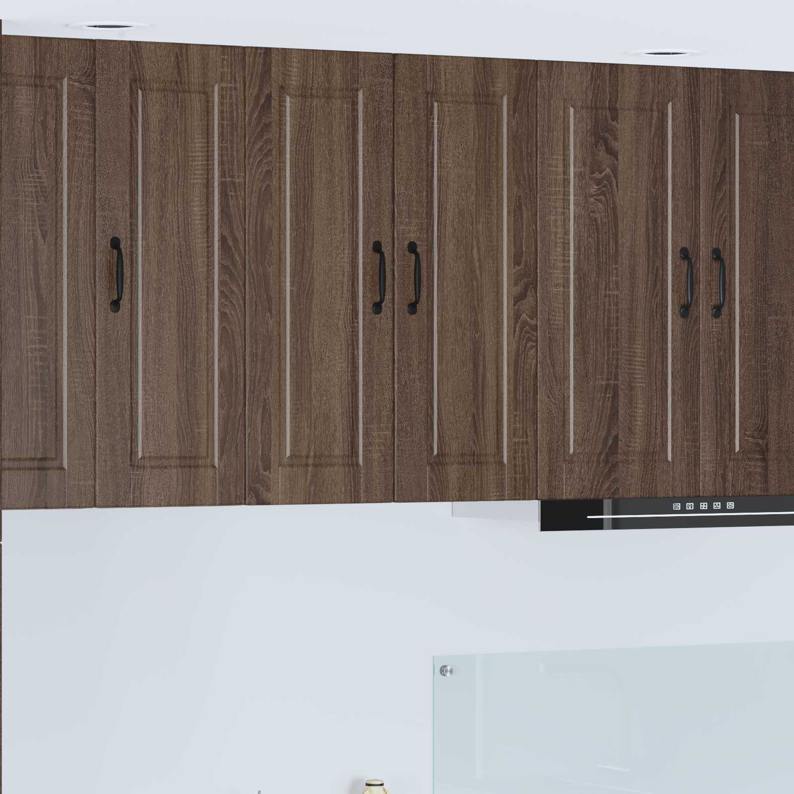 Ormar za Zid Smeđi hrast 60 x 31 x 80 cm Konstruirano drvo