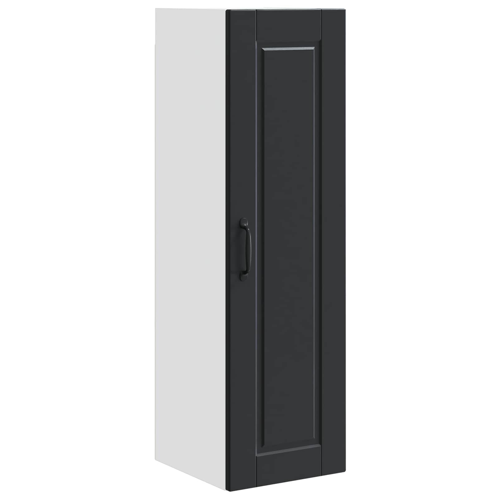 Ormar za Zid Crna 30 x 31 x 100 cm Konstruirano drvo