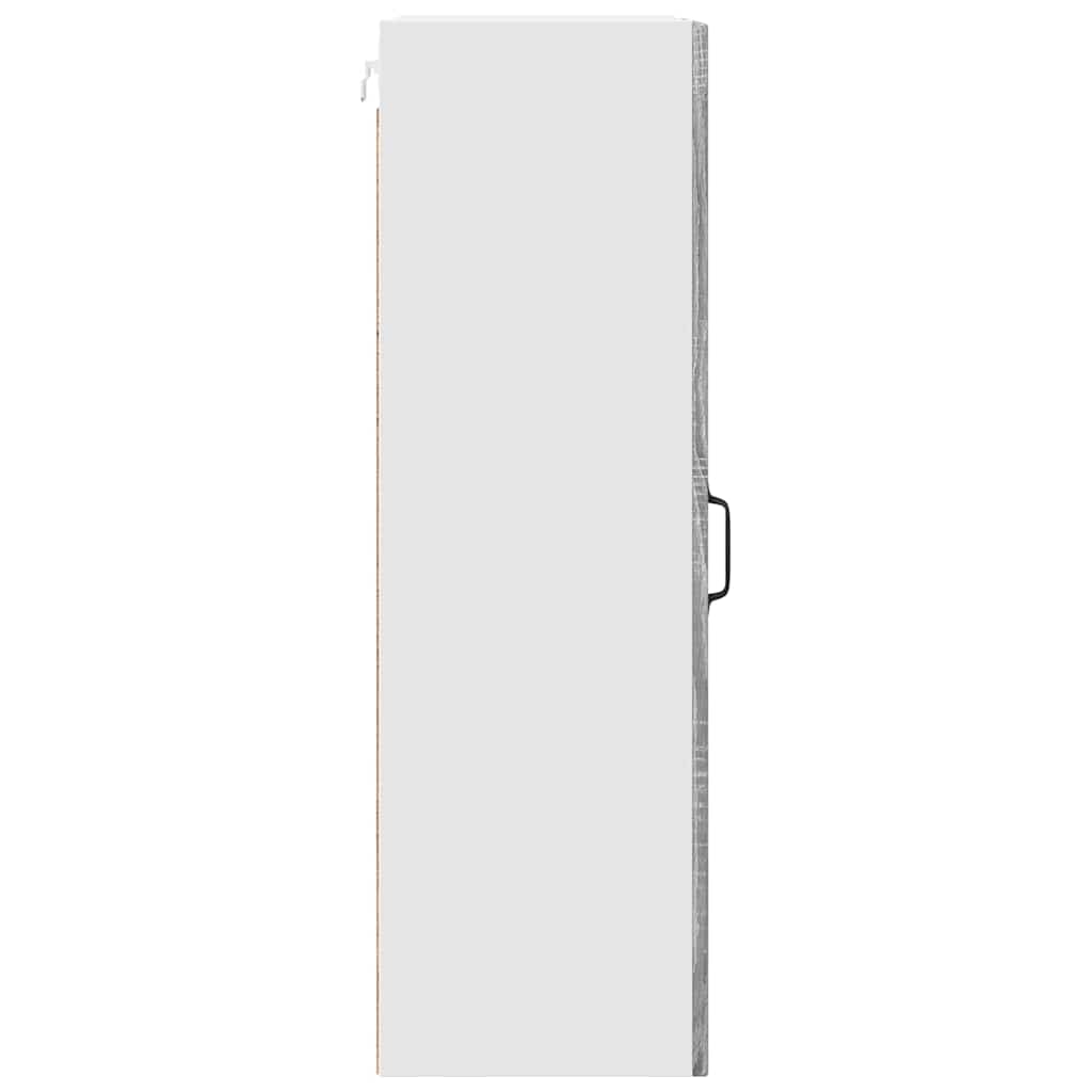 Ormar za Zid Siva Sonoma 30 x 31 x 100 cm Konstruirano drvo