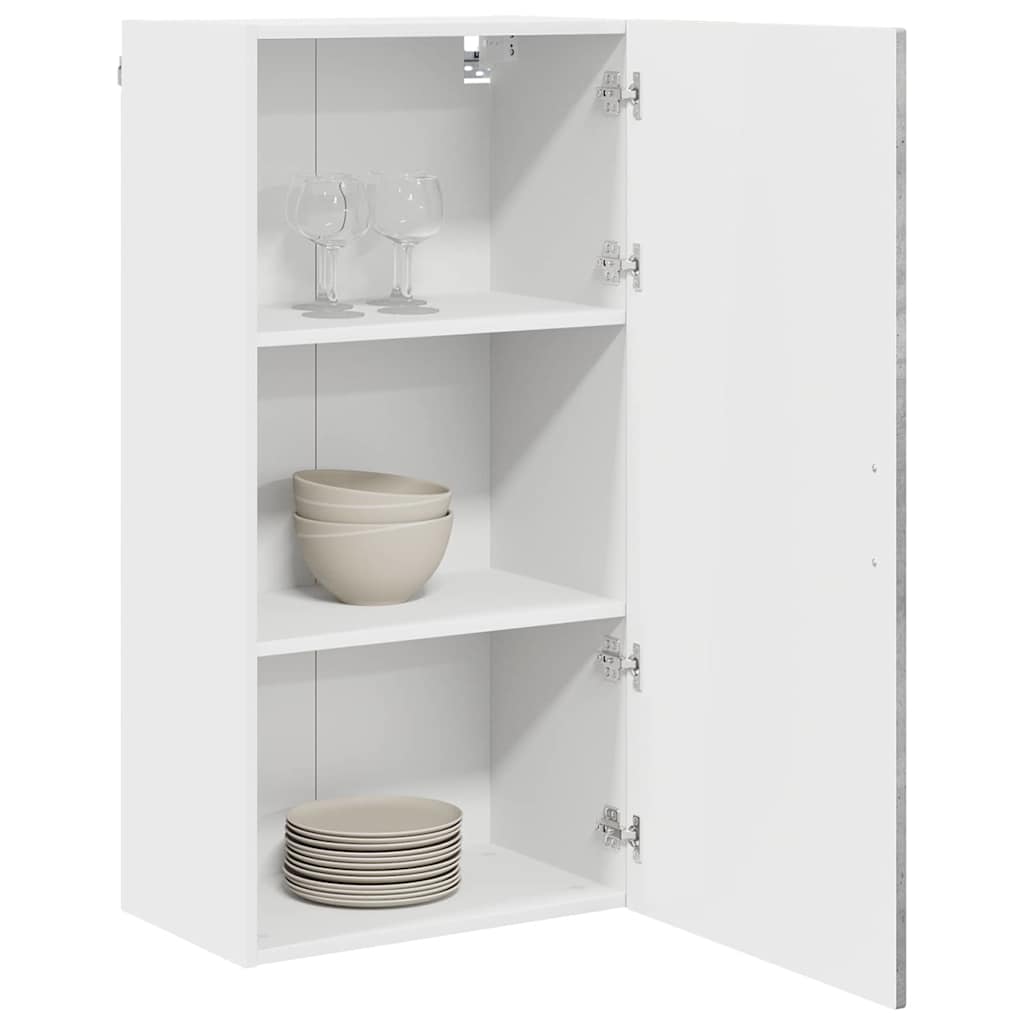 Ormar za Zid Betonski sivi 50 x 31 x 100 cm Konstruirano drvo