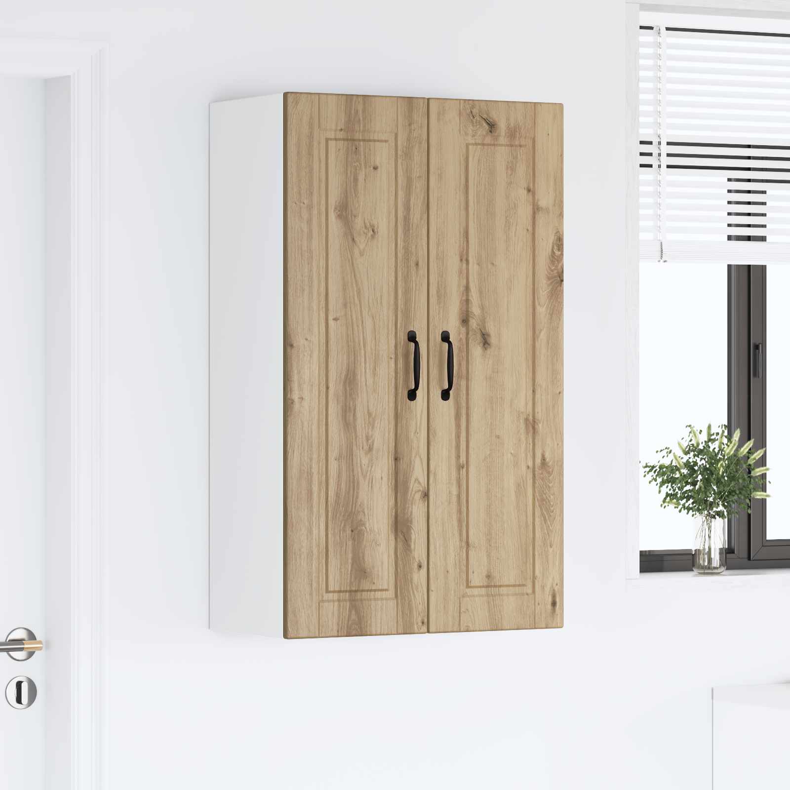 Ormar za Zid Umjetnički hrast 60 x 31 x 100 cm