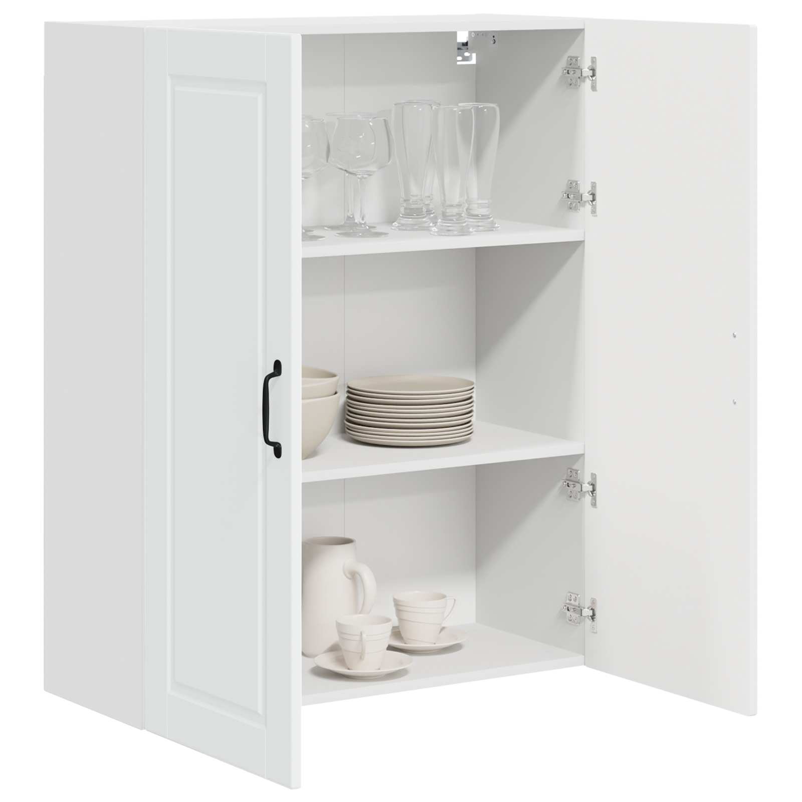 Ormar za Zid Bijelo 80 x 31 x 100 cm Konstruirano drvo