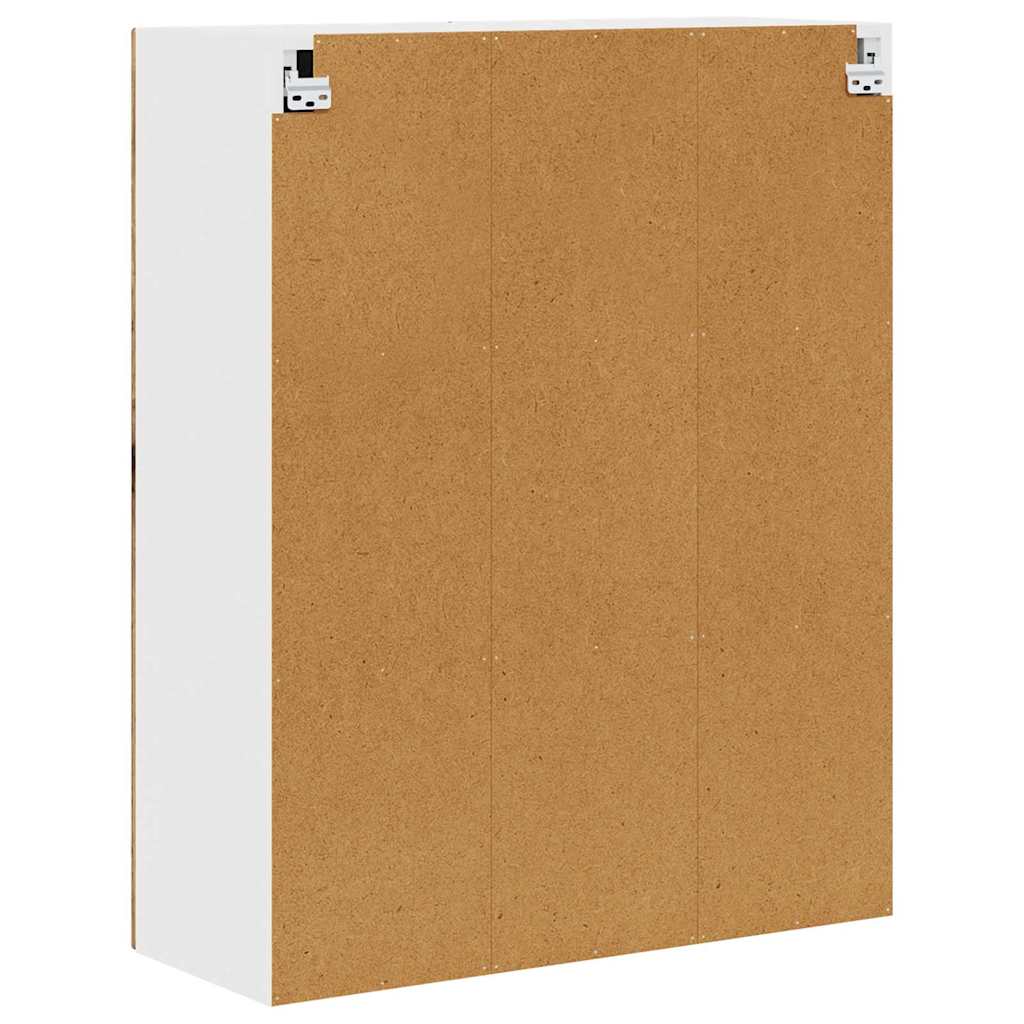 Zidni stakleni ormarić Staro drvo 80 x 31 x 100 cm