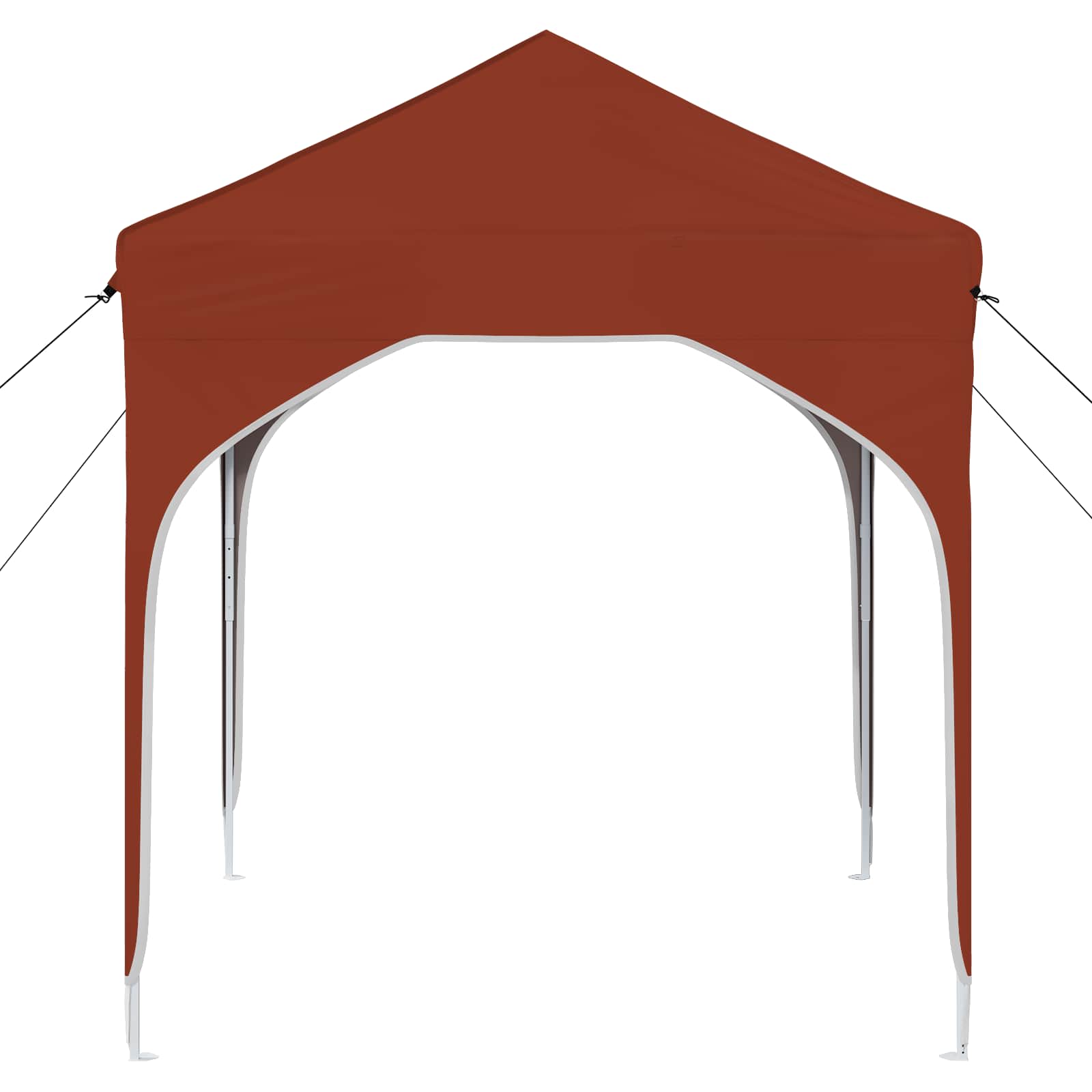 Rastezljivi šator za zabave 194 x 194 x 245 cm Terakota