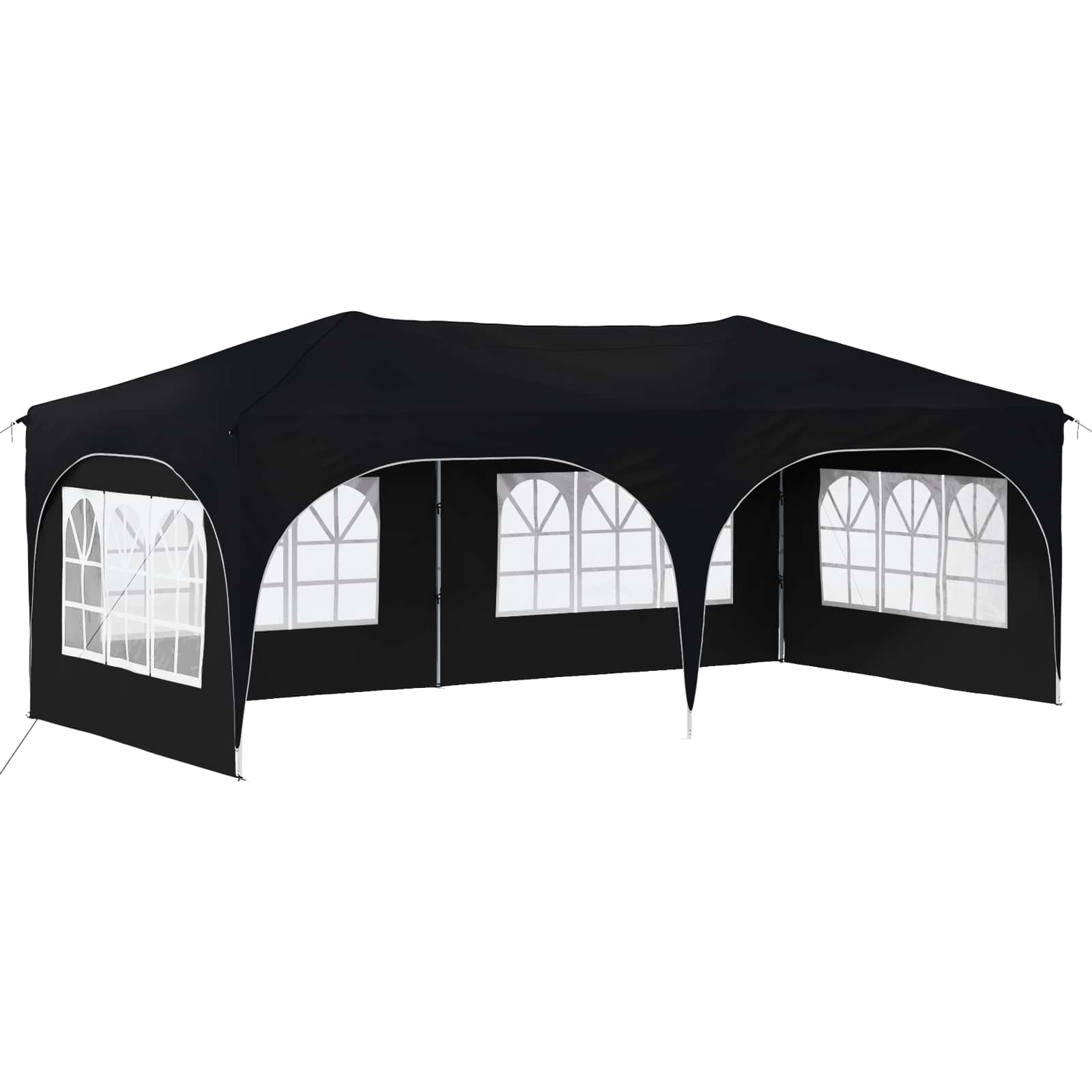 Rastezljivi šator za zabave 575 x 288 x 245 cm Antracit