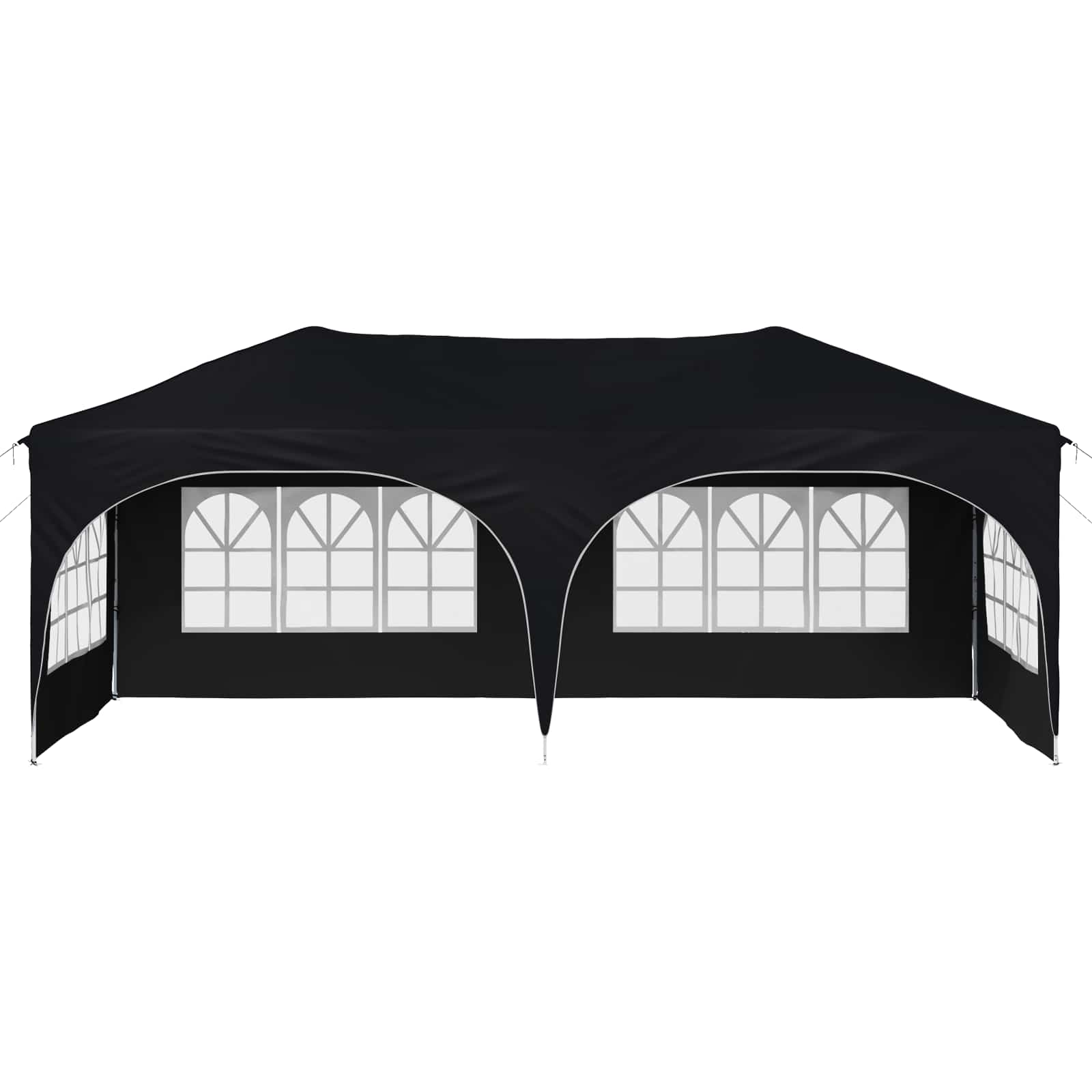 Rastezljivi šator za zabave 575 x 288 x 245 cm Antracit