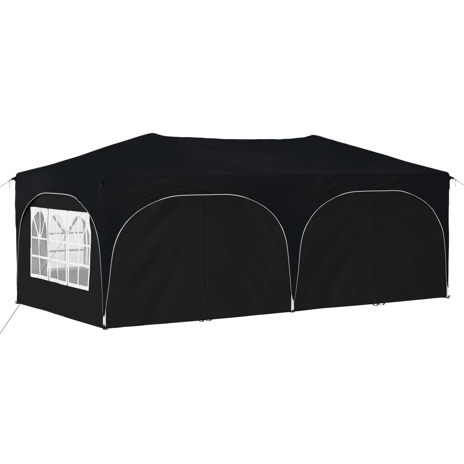 Rastezljivi šator za zabave 575 x 288 x 245 cm Antracit