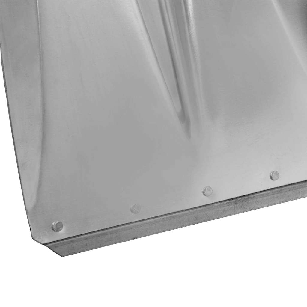 Glava lopate 4 pcs Srebrno 43 x 32,5 cm Aluminij