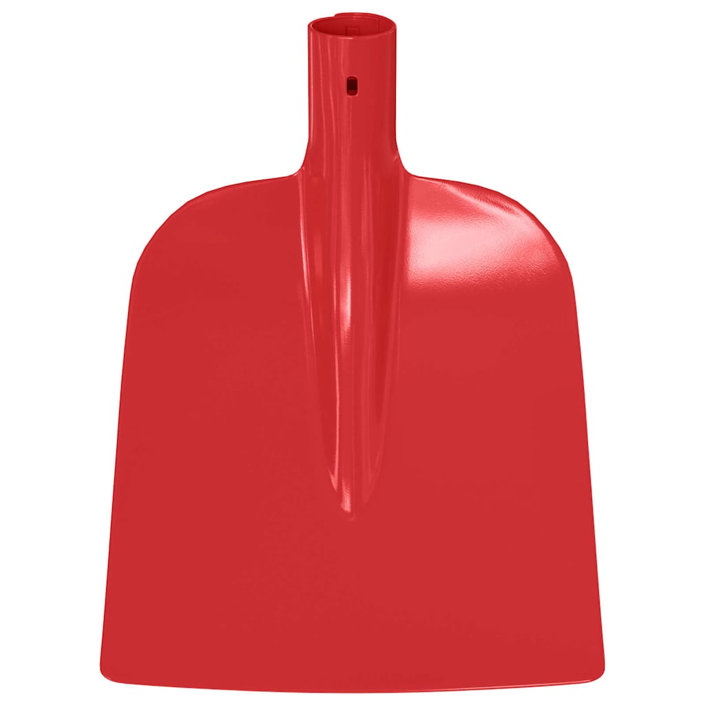 Glava lopate 4 pcs Crvena 32 x 24,5 cm Čelik s prahom premazan