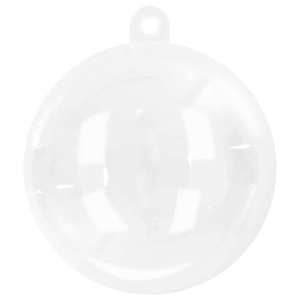 Set Božićnih Ukrasnih Kuglica 100 pcs *Transparent*an Ø 8 cm