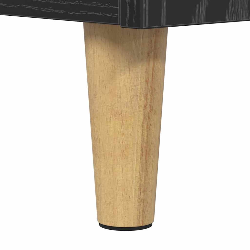Ormarić za krevet Crni hrast 40 x 35 x 50 cm Konstruirano drvo