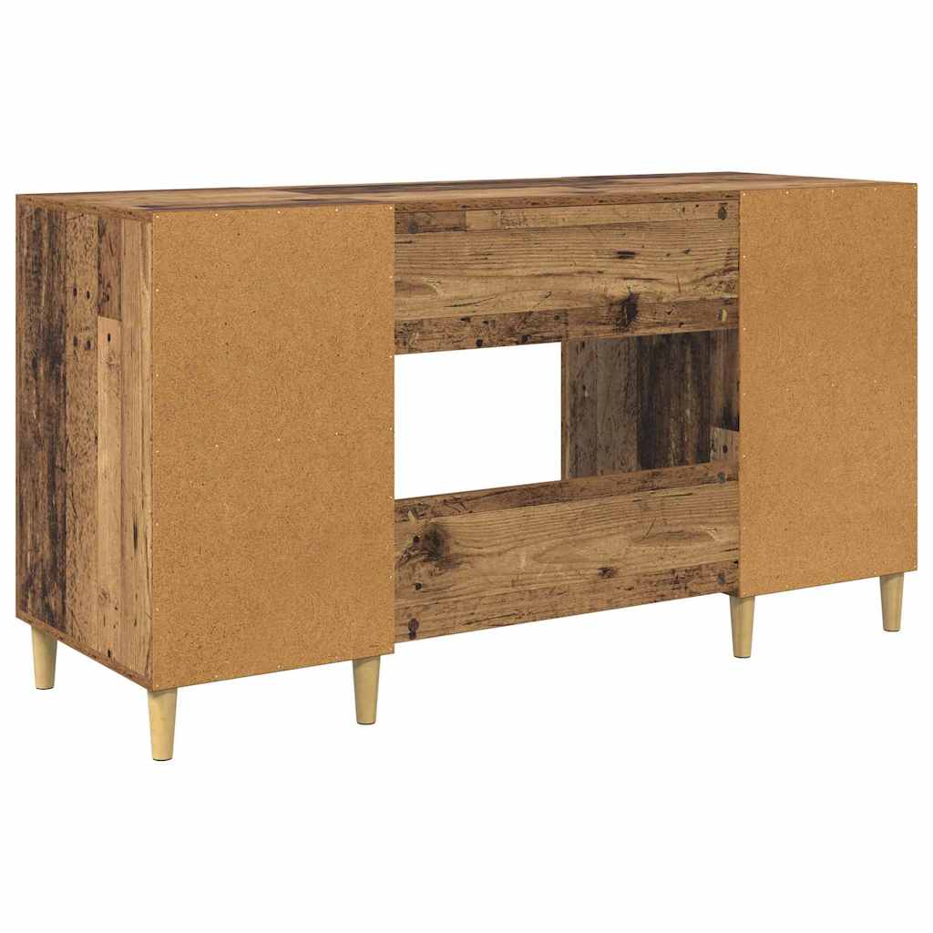 Stol s policom Staro drvo 140 x 50 x 75 cm Konstruirano drvo