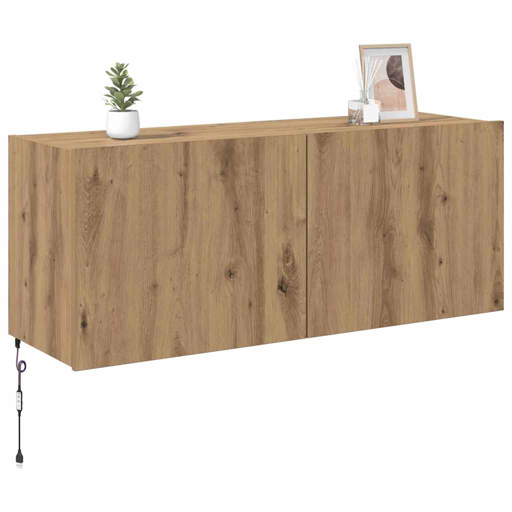 TV zidni ormar Zidne Umjetnički hrast 100 x 35 x 41 cm