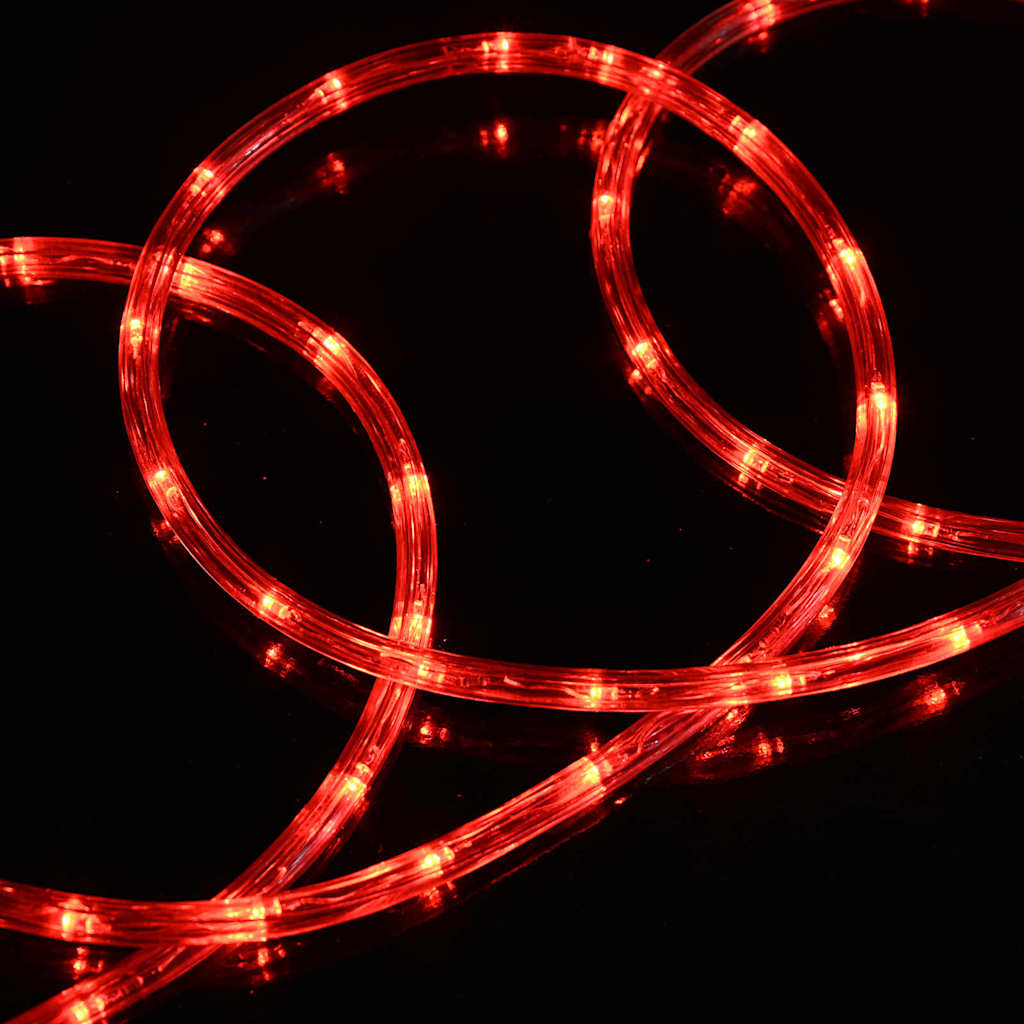 Svjetlosna uže s 240 LED svjetlima Crvena 10 m PVC
