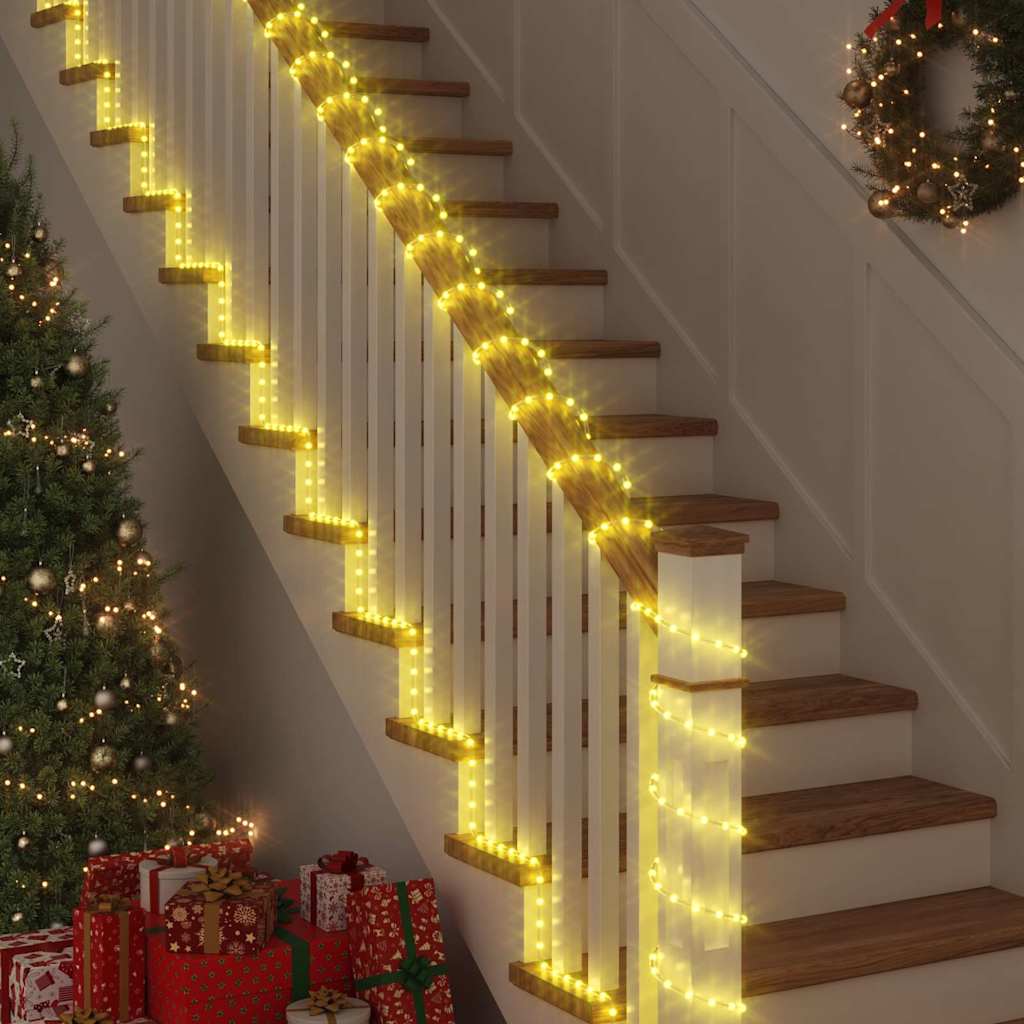 Svjetlosna uže s 120 LED svjetlima Topla bijela 5 m PVC