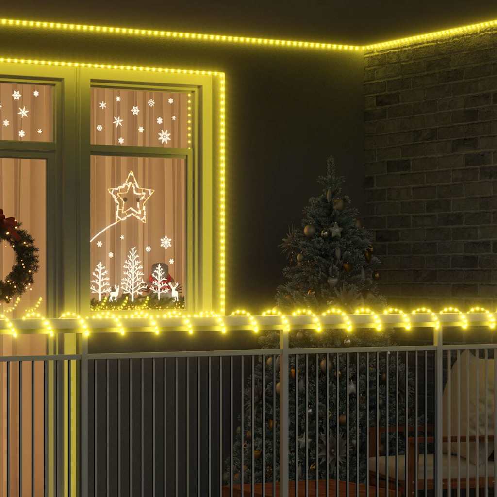 Svjetlosna uže s 1200 LED svjetlima Topla bijela 50 m PVC