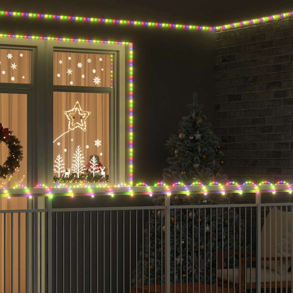 Svjetlosna uže s 240 LED svjetlima Šareni 10 m PVC