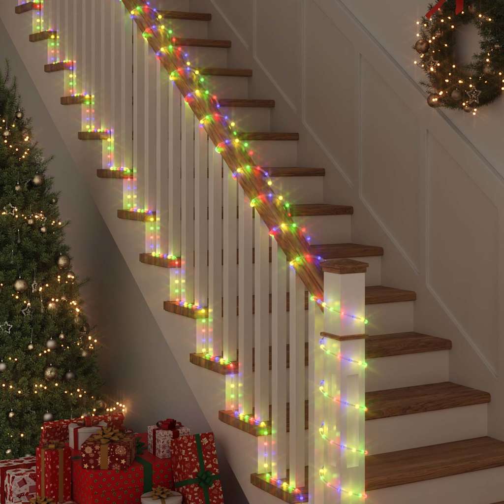 Svjetlosna uže s 1200 LED svjetlima Šareni 50 m PVC
