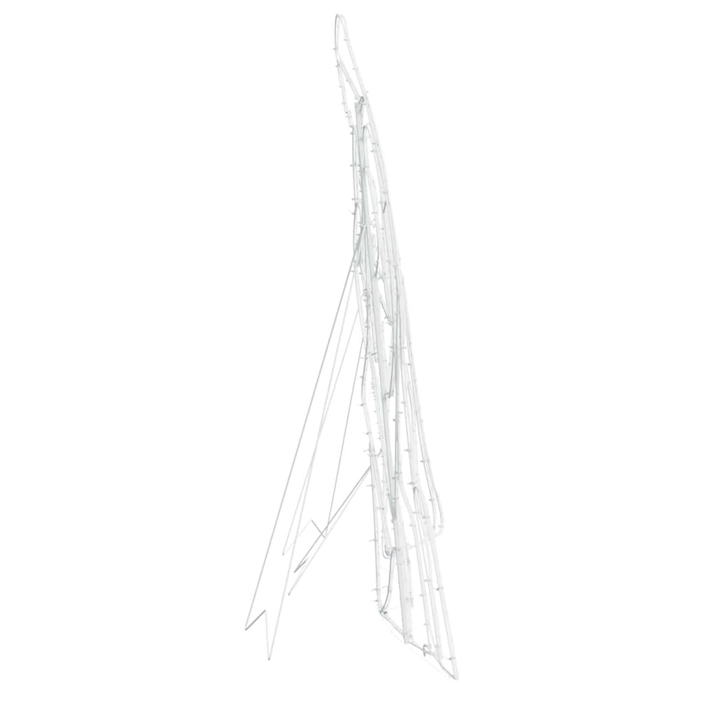 Osvijetljena scena božićne jaslice Šareni 112 x 71,5 cm PVC